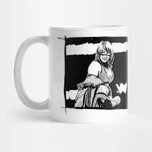 Asuka Grayscale Style Mug